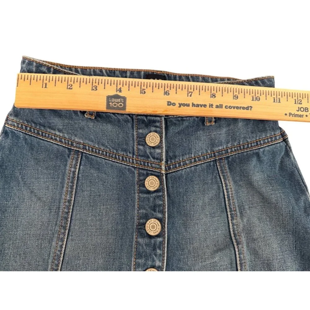 Gap Denim Button-Front Skirt – Girls‎ Size 7